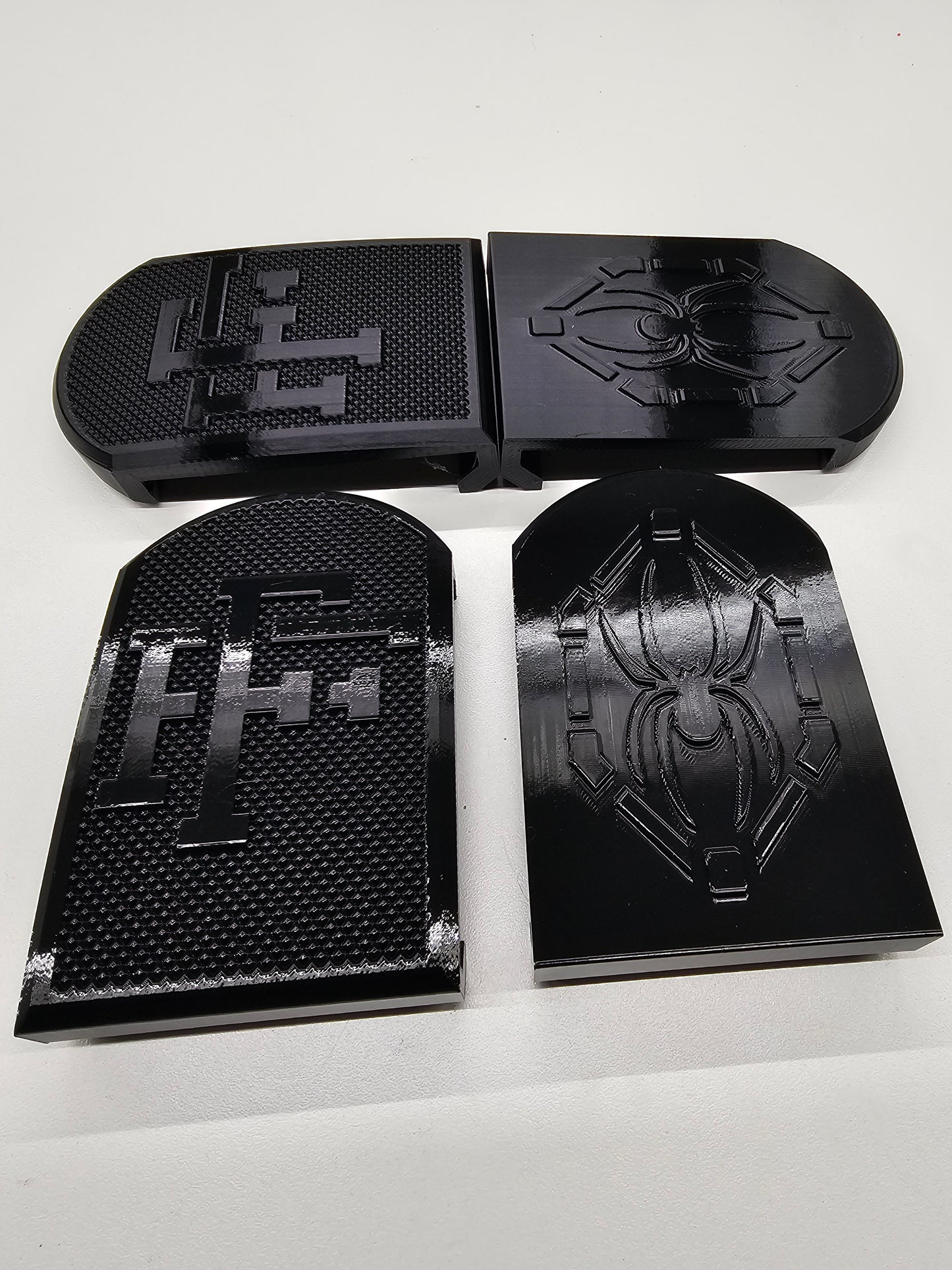 Spotter Arm Endcap Protectors (Black Widow)