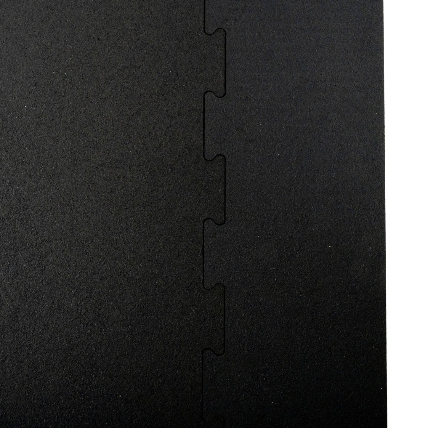 Interlocking 6' × 4' Rubber Gym Mat 3/4" Thick