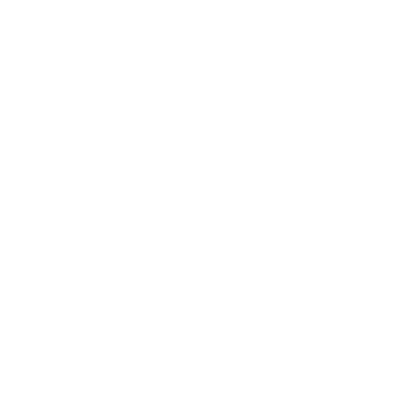 FrogFits FF monogram logo, white